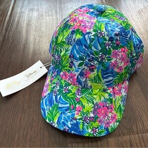 Lilly Pulitzer Baseball Cap Disney Dreamin Minnie Mouse Daisy Castle Disney Park